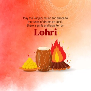 Happy Lohri hd images poster banner status and hd photos